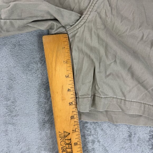 Lee Relaxed Fit Short High Rise Womens Carpenter Utility Hiking Tan Stretch Y2K - Picture 9 of 9